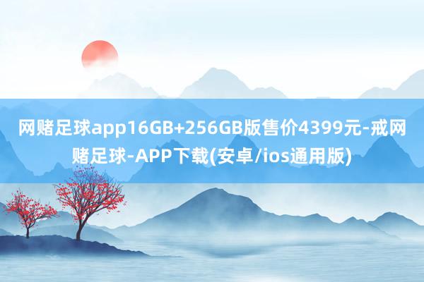 网赌足球app16GB+256GB版售价4399元-戒网赌足球-APP下载(安卓/ios通用版)