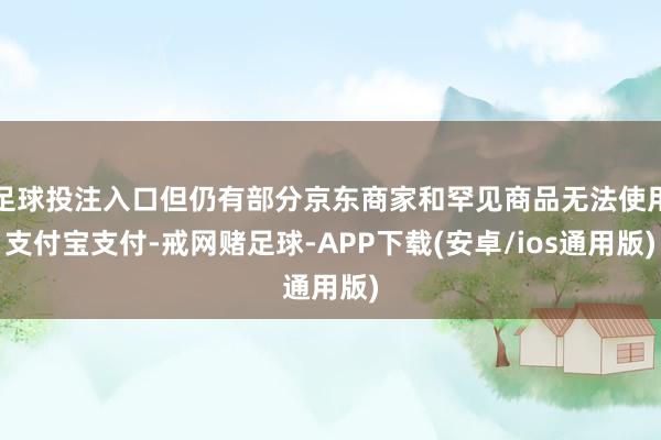 足球投注入口但仍有部分京东商家和罕见商品无法使用支付宝支付-戒网赌足球-APP下载(安卓/ios通用版)